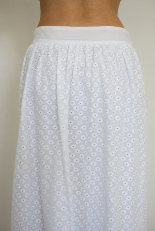 Kayli Maxi Skirt | Eyelet