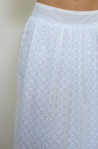 Kayli Maxi Skirt | Eyelet