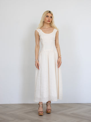 Nelia Linen Dress